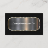 Aluminium Supply Company Cartes de visite (Devant)