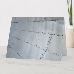 Aluminium Vliegtuig Huid Abstract Kaart