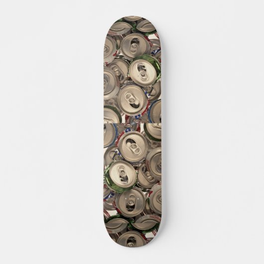 Aluminiumblikken, gerecycleerd skateboard (Voorkant)