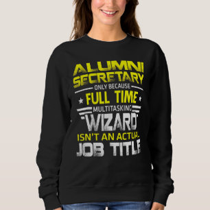 Alumni Secretary Wizard installeert een daadwerkel Trui