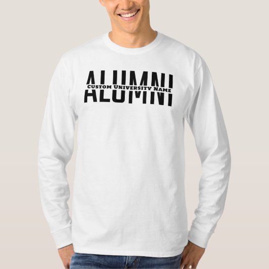 Alumni Sweatshirt - Custom University Shirt (Voorkant)