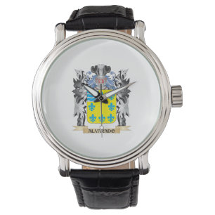 Alvarado Wapenschild - Family Crest Horloge