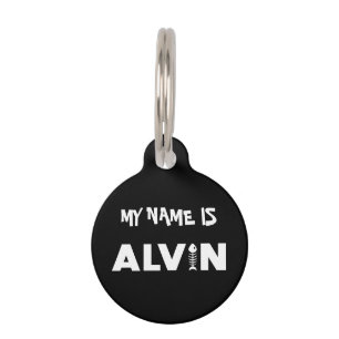 Alvin Cat Pet ID Tag Huisdierpenning