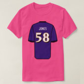 Alvin Jones Jersey T-shirt (Design voorkant)