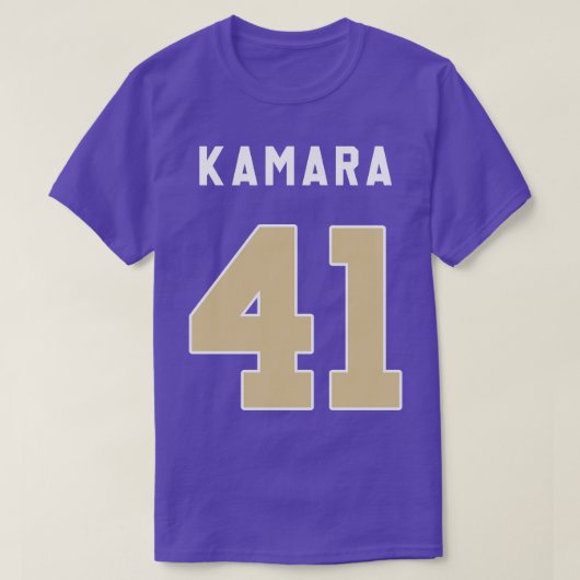 Alvin Kamara TShirt - 1 (Design devant)