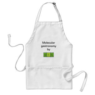 Alvin periodieke lijstnaam apron standaard schort
