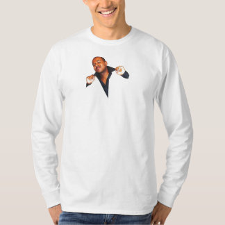 Alvin Williams' ALLOCATION Collar-Pop Long-sleeve  T-shirt