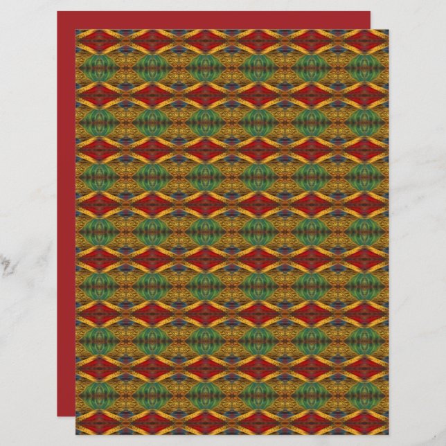 Alvina Scrapbook Paper II (Voorkant / Achterkant)