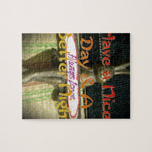 Alwaus Love Hakuna Matata hebben een mooie dag en Legpuzzel (Horizontaal)