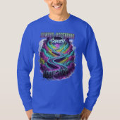 Always Ascending" Sobriety Path T-Shirt (Voorkant)
