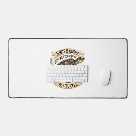 Always Be Yourself Except When You Can Be a Turtle (Clavier et souris)