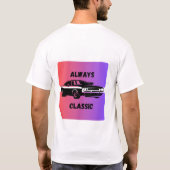 Always Classic – Retro Muscle Car T-Shirt (Dos)