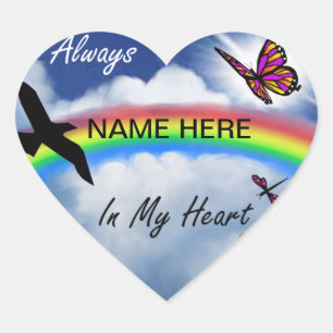 Always In My Heart Hart Sticker