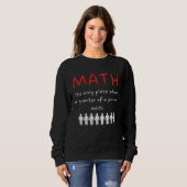 Always Right Math Teacher Trui (Voorkant volledig)