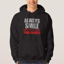 Always Smile Hoodie | Streetwear Stijl