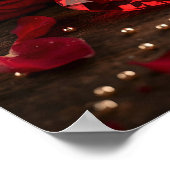 Always Yours Romantic Rose Valentine Poster (Hoek)