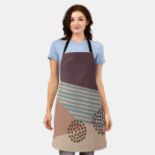 Alweer een midden-eeuws modern Abstract Schort (Gedragen)