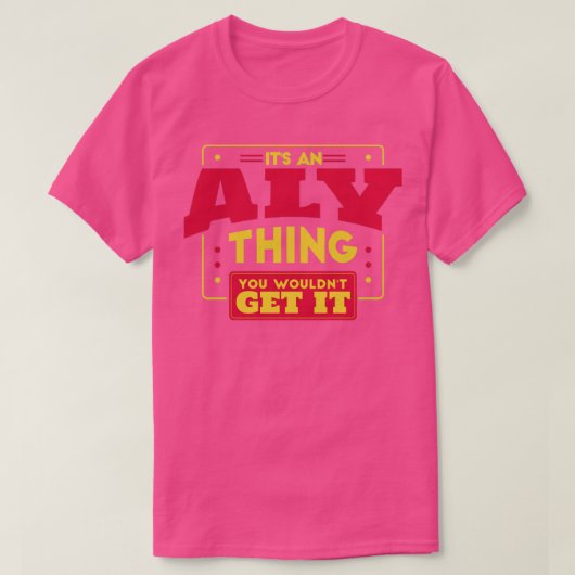 Aly T-shirt (Design voorkant)