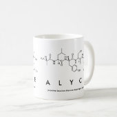 Alyce peptide nom mug (Devant droit)