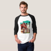 Alydar Thoroughbred 1979 T-shirt (Voorkant volledig)