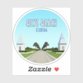 Alys Beach Florida Gulf Coast  Sticker (Vel)