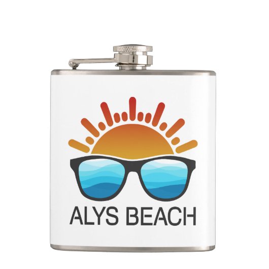 Alys Beach Zonnebril Heupfles (Voorkant)