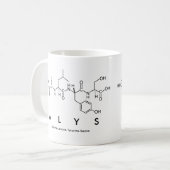 Alys nom peptide mug (Devant gauche)