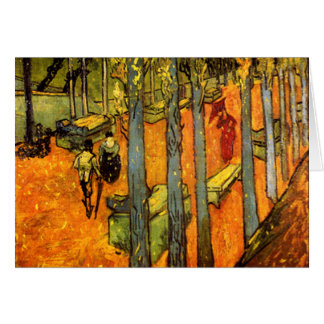 Alyscamps van Vincent Van Gogh
