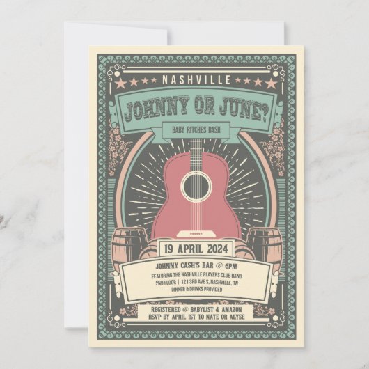 Alyse Ritches Invite Kaart (Voorkant)