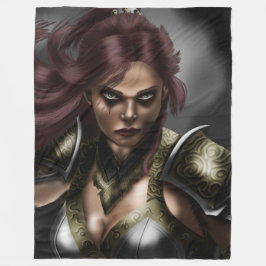 Alyssa - de krijgsprinses fleece deken