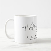 Alyssia peptide nom mug (Gauche)