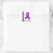Alzheimer 5 ronde sticker (Tas)