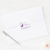 Alzheimer awareness stickers (Envelop)