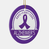 Alzheimer Disease Awareness Hope Ornament (Rechts)