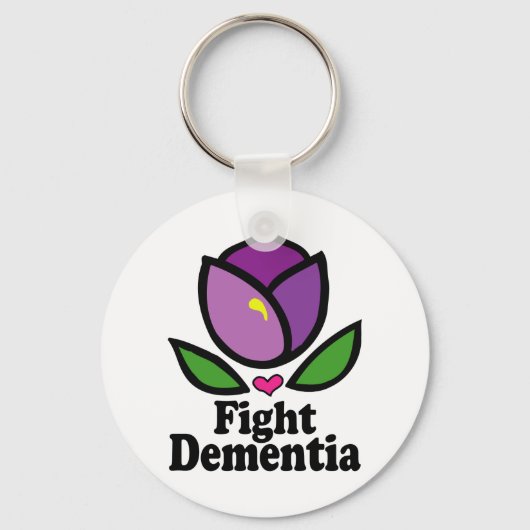 Alzheimer Disease Dementia Sleutelhanger (Voorkant)
