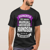 Alzheimer For dementia, there is no instructions f T-shirt (Voorkant)