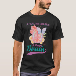 Alzheimer Hersenletsel Paarse Alzheimer Aandacht T-shirt