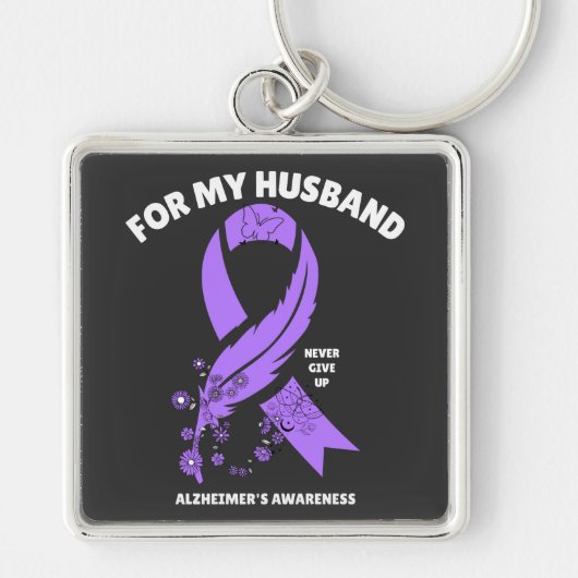Alzheimer - Voor mijn man Sleutelhanger (Voorkant)