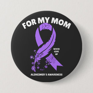 Alzheimer - Voor mijn moeder Ronde Button 7,6 Cm
