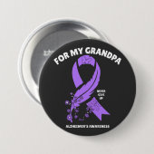Alzheimer - Voor mijn opa Ronde Button 7,6 Cm (Voorkant /achterkant)