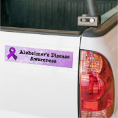 Alzheimer's Disease Awareness Bumpersticker (Op Truck)