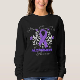 Alzheimer's Ribbon Fight Dementia Awareness Trui