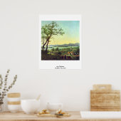 Am Chiemsee door Peter von Hess Poster (Keuken)