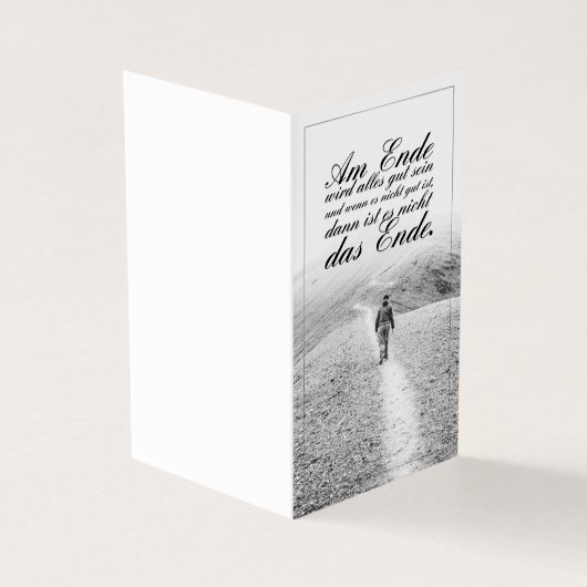 Am Ende avec alles gut sein (Outside)