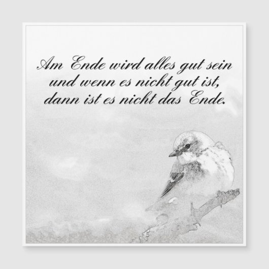 Am Ende wird alles gut sein (Voorkant)