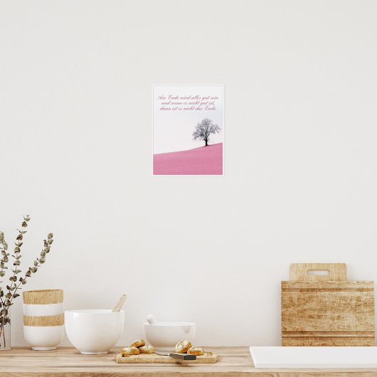 Am Ende wird alles gut sein Poster (Keuken)