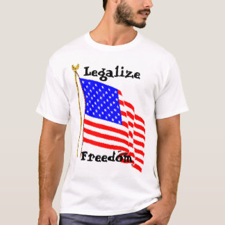 AM Flag PNG, Legaliseer Vrijheid T-shirt