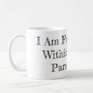 AM functioneert binnen normale parameters Koffiemok