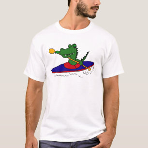 AM- Funny Gator Kayaking T-shirt