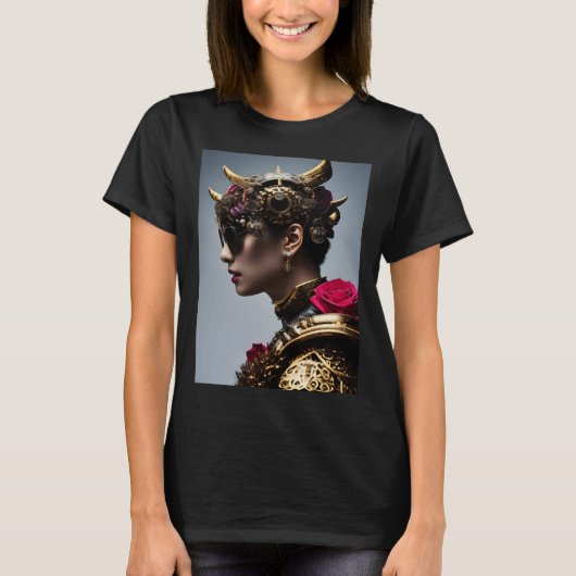 Am I As Cool As I Look AI Portrait T-shirt (Voorkant)
